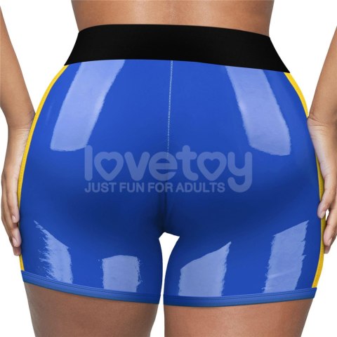 Chic Strap-On shorts (36 - 39 inch waist) Blue LoveToy - Boys of Toys Sp. z o.o. (dystrybutor)
