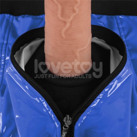 Chic Strap-On shorts (36 - 39 inch waist) Blue LoveToy - Boys of Toys Sp. z o.o. (dystrybutor)
