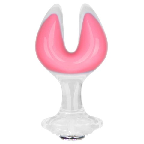 Gemoria Silicone Butt Plug - Dual Crescent (Glow-In-The-Dark) LoveToy - Boys of Toys Sp. z o.o. (dystrybutor)