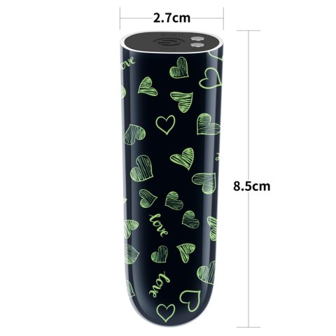 Rechargeable Glow-in-the-dark Heart Massager LoveToy - Boys of Toys Sp. z o.o. (dystrybutor)