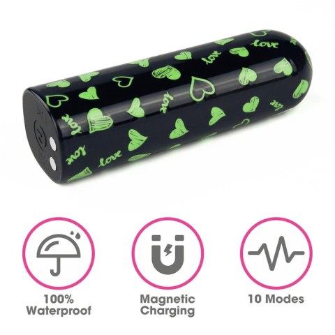 Rechargeable Glow-in-the-dark Heart Massager LoveToy - Boys of Toys Sp. z o.o. (dystrybutor)