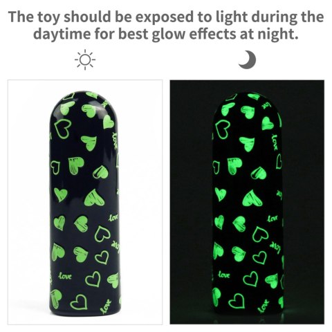 Rechargeable Glow-in-the-dark Heart Massager LoveToy - Boys of Toys Sp. z o.o. (dystrybutor)