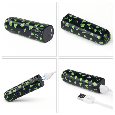 Rechargeable Glow-in-the-dark Heart Massager LoveToy - Boys of Toys Sp. z o.o. (dystrybutor)