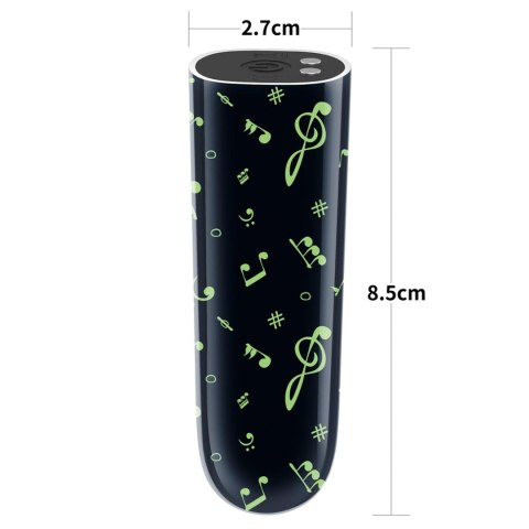 Rechargeable Glow-in-the-dark Music Massager LoveToy - Boys of Toys Sp. z o.o. (dystrybutor)