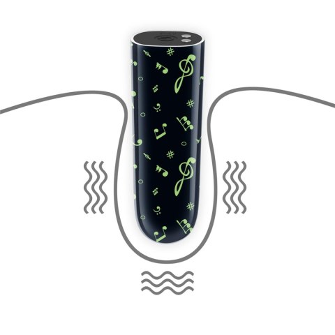 Rechargeable Glow-in-the-dark Music Massager LoveToy - Boys of Toys Sp. z o.o. (dystrybutor)