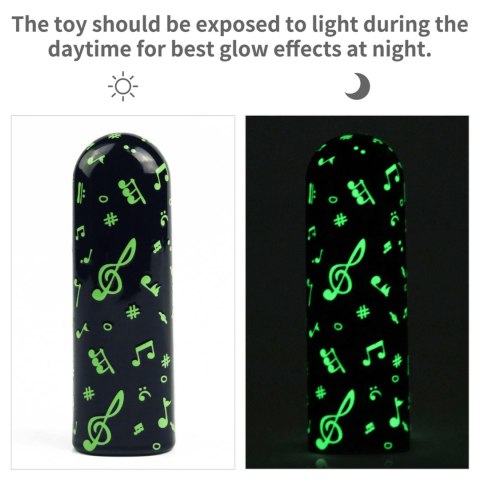 Rechargeable Glow-in-the-dark Music Massager LoveToy - Boys of Toys Sp. z o.o. (dystrybutor)