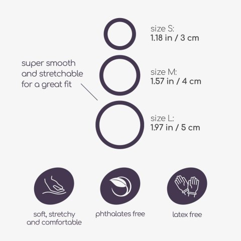 CRUSHIOUS BANDOLEROS SILICONE PENIS RING SET Crushious - Lunyvan S.L.