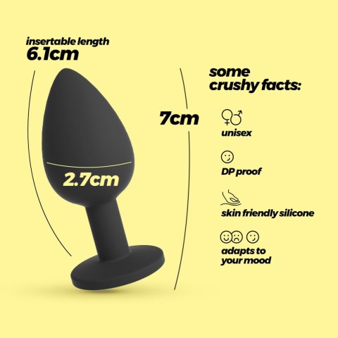 CRUSHIOUS CAMILEO SMALL ANAL PLUG WITH 4 INTERCHANGEABLE JEWELS Crushious - Lunyvan S.L.