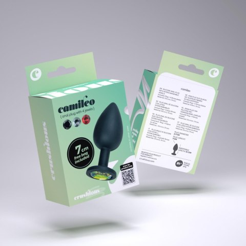 CRUSHIOUS CAMILEO SMALL ANAL PLUG WITH 4 INTERCHANGEABLE JEWELS Crushious - Lunyvan S.L.