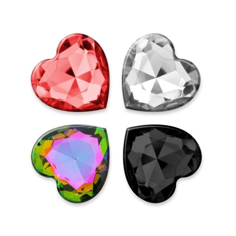 CRUSHIOUS CUORE SMALL ANAL PLUG WITH 4 INTERCHANGEABLE JEWELS Crushious - Lunyvan S.L.