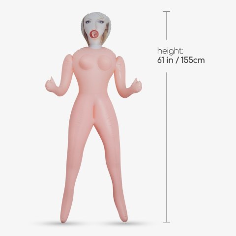 CRUSHIOUS EVA THE GIRL NEXT DOOR INFLATABLE DOLL BLONDE Crushious - Lunyvan S.L.