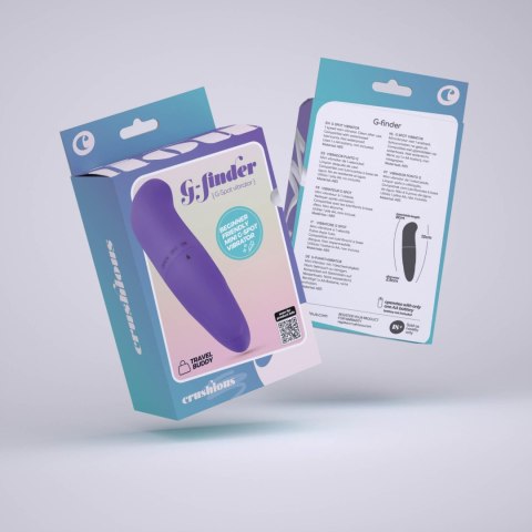CRUSHIOUS G-FINDER MINI MASSAGER PURPLE Crushious - Lunyvan S.L.