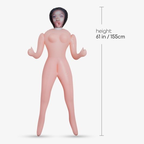 CRUSHIOUS LUCIA THE HOUSEWIFE EBONY INFLATABLE DOLL Crushious - Lunyvan S.L.