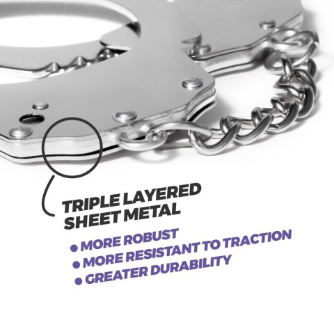 CRUSHIOUS LUST METAL HANDCUFFS Crushious - Lunyvan S.L.