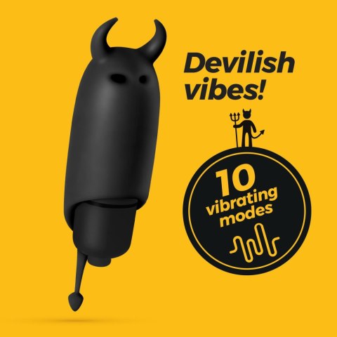 CRUSHIOUS O-PET DEVIL WITH 10 VIBRATION BULLET BLACK Crushious - Lunyvan S.L.