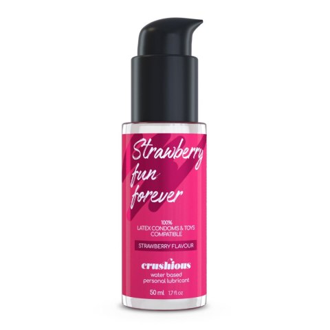 CRUSHIOUS STRAWBERRY FLAVOURED LUBRICANT 50 ML Crushious - Lunyvan S.L.