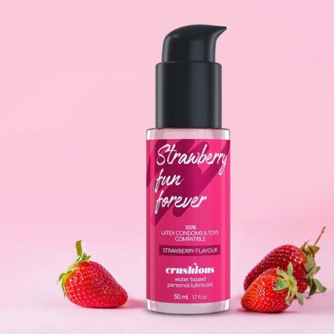 CRUSHIOUS STRAWBERRY FLAVOURED LUBRICANT 50 ML Crushious - Lunyvan S.L.