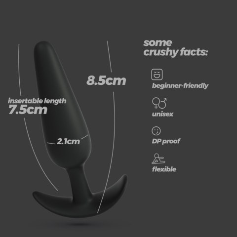 CRUSHIOUS TIC SILICONE ANAL PLUG SMALL Crushious - Lunyvan S.L.