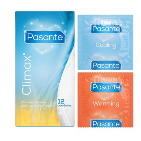 Pasante Climax Condoms 12 pcs PASANTE - Boys of Toys Sp. z o.o. (dystrybutor)