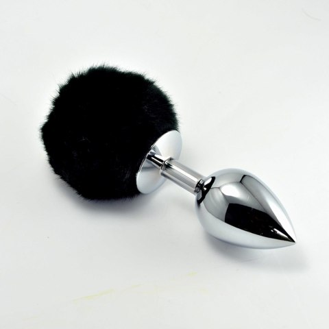 Pompon Metal Plug Small Black LoveToy - Boys of Toys Sp. z o.o. (dystrybutor)