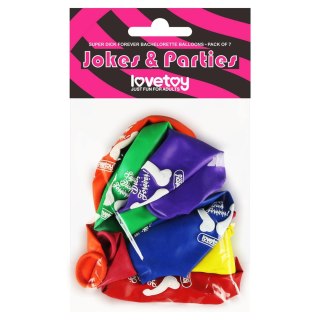 Super Dick Forever Bachelorette Balloons(Pack of 7) LoveToy - Boys of Toys Sp. z o.o. (dystrybutor)