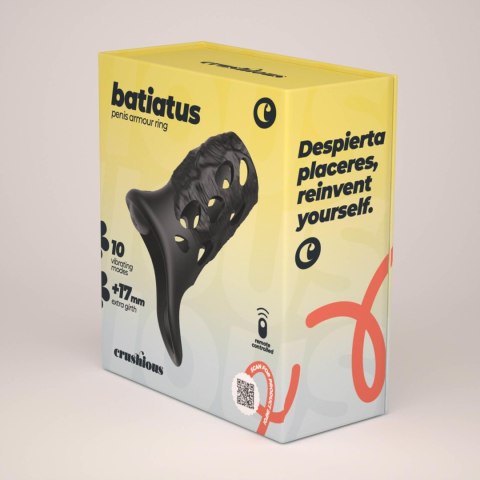 CRUSHIOUS BATIATUS ARMOUR PENIS RING Crushious - Lunyvan S.L.
