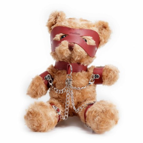 CRUSHIOUS CRUSHITO BONDAGE TEDDY BEAR RED 31CM Crushious - Lunyvan S.L.
