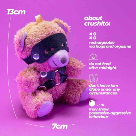 CRUSHIOUS CRUSHITO HARNESS BEAR KEYRING Crushious - Lunyvan S.L.