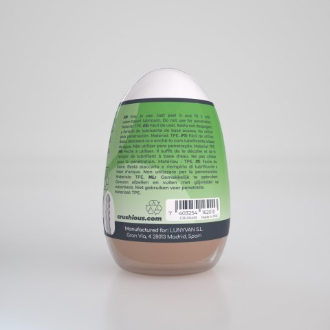 CRUSHIOUS EZY EGG THE EXPERT MASTURBATOR EGG Crushious - Lunyvan S.L.