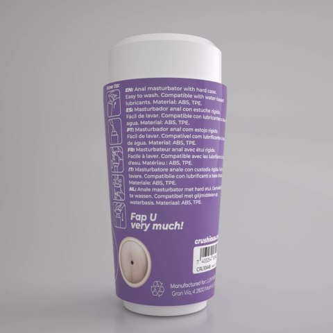 CRUSHIOUS FAPPUCINO HOT BUNS PORTABLE ANAL MASTURBATOR Crushious - Lunyvan S.L.