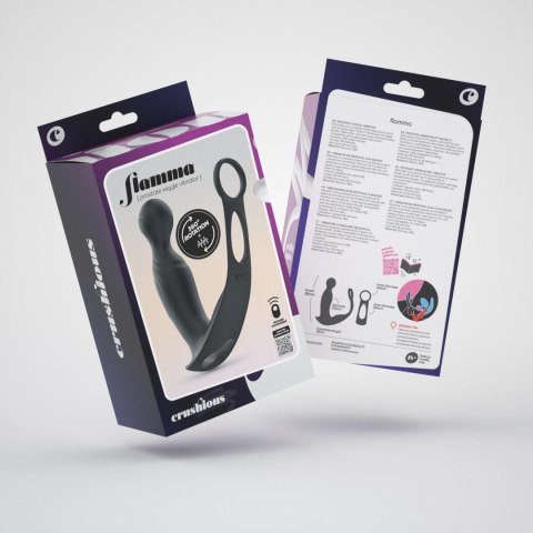 CRUSHIOUS FLAMMA PROSTATE VIBRATOR WITH REMOTE CONTROL Crushious - Lunyvan S.L.