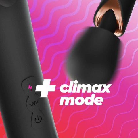 CRUSHIOUS HOLLY RECHARGEABLE WAND MASSAGER BLACK Crushious - Lunyvan S.L.