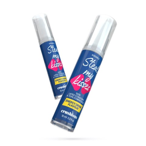CRUSHIOUS STEAL MY KISSES ENERGY DRINK FLAVOUR LUBRICANT GEL 10ML Crushious - Lunyvan S.L.