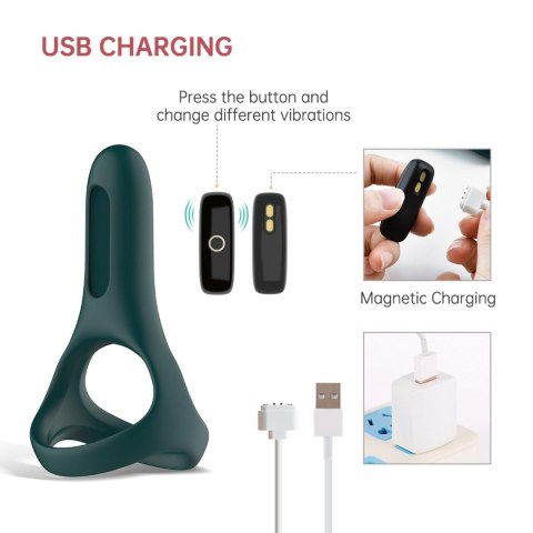Magic Motion - Rise Smart Wearable Cockring Green Eropartner - INTERSLASH B.V.