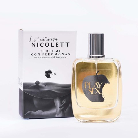 PHEROMONE PERFUME NICOLETT FOR HER 50ML TENTACIÓN PLAY SEX Crushious - Lunyvan S.L.