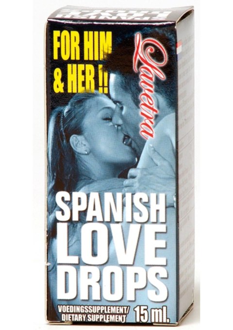 SPANISH LOVE DROPS LAVETRA 15 ML Cobeco Pharma Wholesale BV