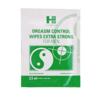 Supl.diety-Orgasm Control Wipes 6szt. EROMED