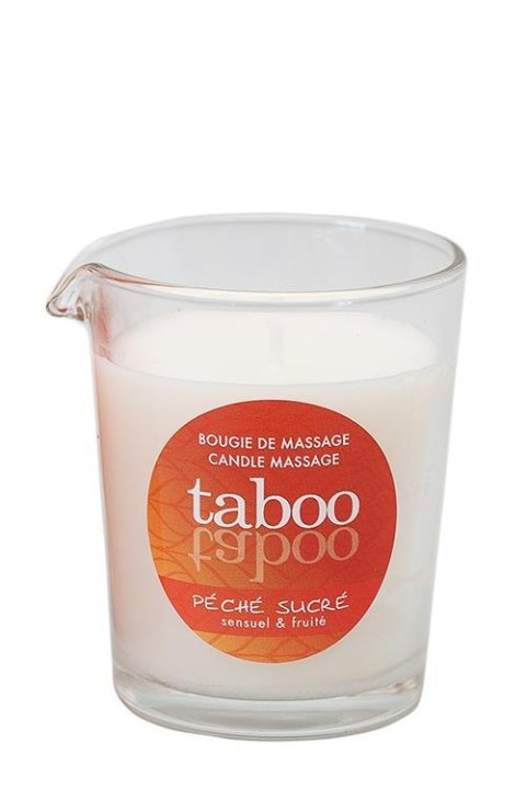 Świeca/krem-Peche Sucre Bougie Massage 60 gr Ruf - S.A.R.L. Estrel production