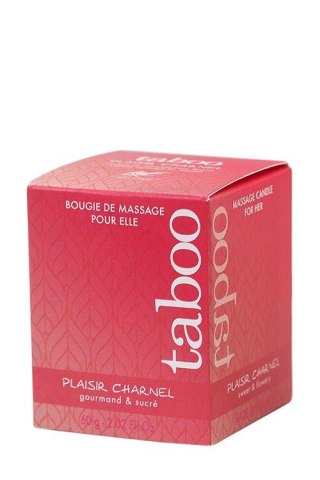 Świeca/krem-Plaisir Charnel Bougie Massage 60 gr Ruf - S.A.R.L. Estrel production