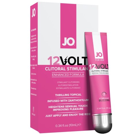 System JO - For Her Clitoral Serum Buzzing 12Volt 10 ml Eropartner - INTERSLASH B.V.