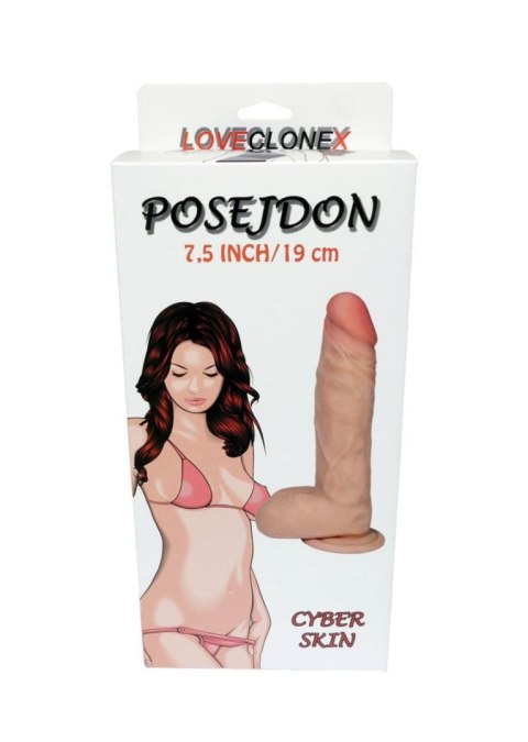 Dildo-POSEJDON-LOVECLONEX 7,5""""""""-flexible Boys of Toys Sp. z o.o.