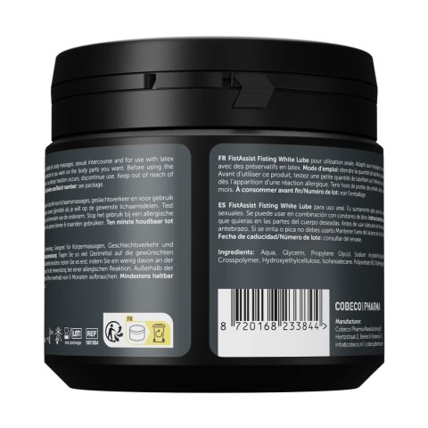Fist Assist Fisting White Lube 500ml Cobeco Pharma Wholesale BV