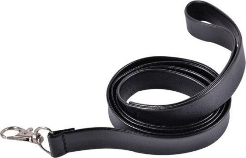 Kinky collar black collar with leash adjustable POWER ESCORTS