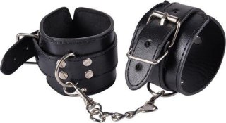 Kinky cuffs black adjustable cuffs POWER ESCORTS