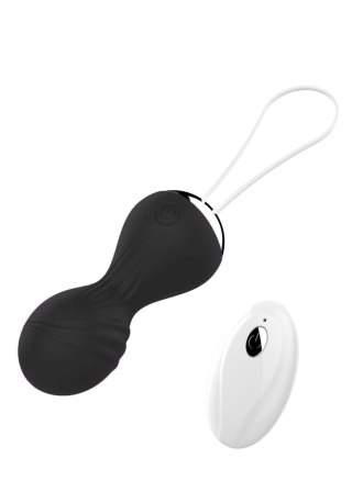 Kulki-Vibrating Silicone Kegel Balls USB 10 Function / Remote control -Black Boys of Toys Sp. z o.o.