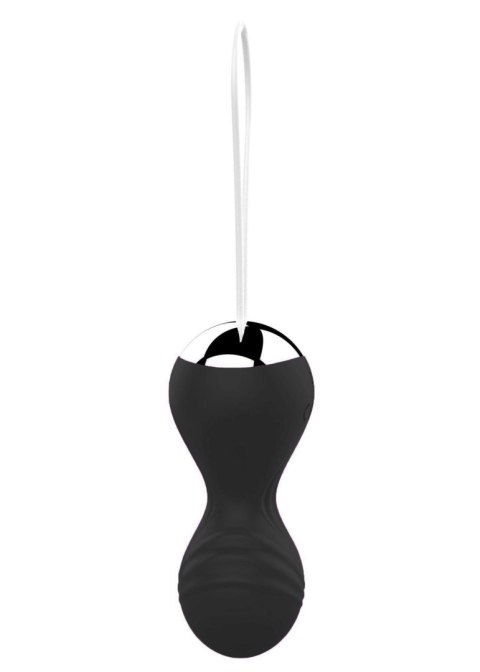 Kulki-Vibrating Silicone Kegel Balls USB 10 Function / Remote control -Black Boys of Toys Sp. z o.o.