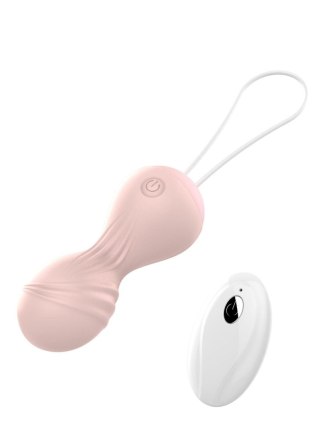 Kulki-Vibrating Silicone Kegel Balls USB 10 Function / Remote control -Flesh Boys of Toys Sp. z o.o.