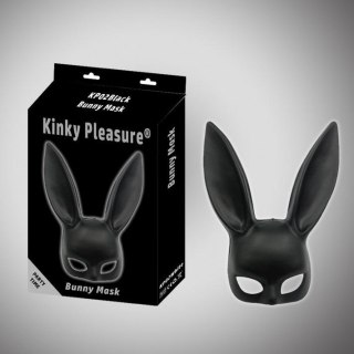 Maska - Bunny Mask Black POWER ESCORTS