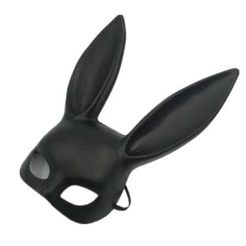 Maska - Bunny Mask Black POWER ESCORTS