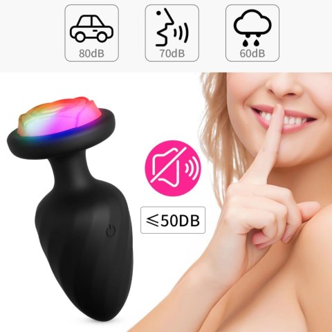 Power Escorts - Party Plug - Remote Plug Black, USB Rechargeable - 10 Functions POWER ESCORTS